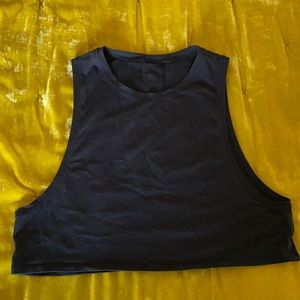 Lululemon workout crop tank